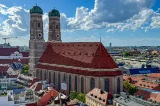 Frauenkirche vom Rathausturm