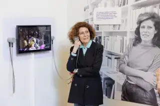Ausstellungsansicht Literatur & Haltung