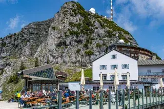 Wendelstein mit Wendelsteinhaus