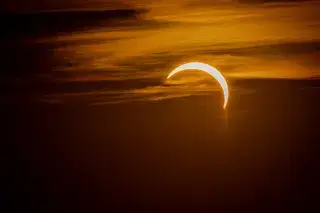 Partielle Sonnenfinsternis