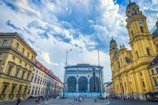 Odeonsplatz im August 2026