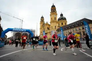 München Marathon am Odeonsplatz