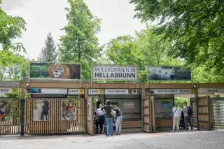 Tierpark Hellabrunn - Isar-Eingang