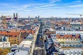 München-Panorama von St. Paul