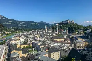 Ansicht von Salzburg