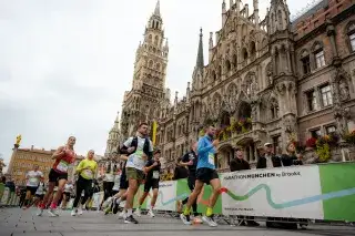 Marathon am Marienplatz
