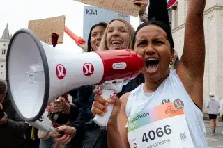 München Marathon - Anfeuerung