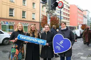 Pilotversuch Goethestraße