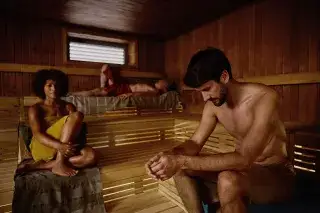 Finnische Sauna im Michaelibad