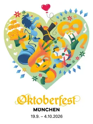 Oktoberfest Motiv 2026 - 3. Platz Philipp Dauer