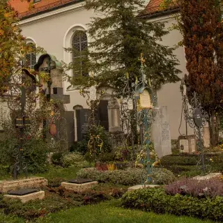 Der Friedhof Bogenhausen ist die letzte Ruhestätte für viele Künstler