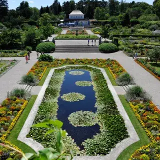 Überblick über den Botanischen Garten