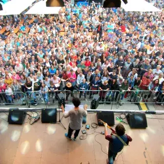 GoSingChoir beim Stadtgründungsfest