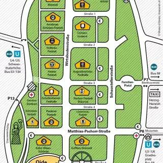 Lageplan Oktoberfest