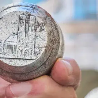 Staatliche Münzsammlung: Münze prägen