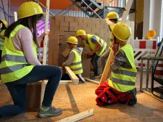 2018 wurde im Kinder- und Jugendmuseum eifrig gewerkelt