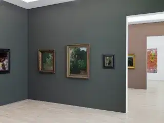 Ausstellungsraum im Lenbachhaus