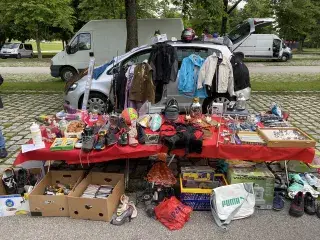 Flohmarkt im Olympiapark