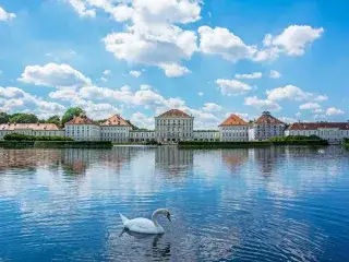 Schloss Nymphenburg im Sommer