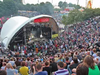 Das Theatron im Olympiapark