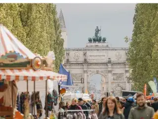 Corso Leopold - Blick auf das Siegestor
