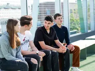 Schüler*innen des Thomas-Mann-Gymnasiums