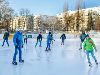 Eislaufen im Prinzregentenstadion