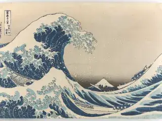 Holzschnitt aus der Ausstellung Farben Japans