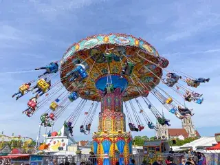 Karussell am Frühlingsfest