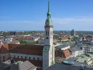 Alter Peter vom Rathausturm gesehen