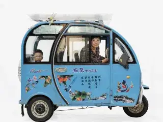 Qinfang und Enkel (Chang Li) | Shanghai, China