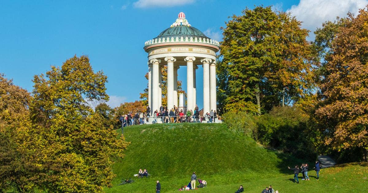 Monopteros im Englischen Garten