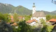 Ansicht auf Lenggries