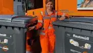 AWM stellt neue Restmülltonnen aus 80% Recyclingkunststoff vor