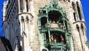 Das Glockenspiel am Münchner Rathaus