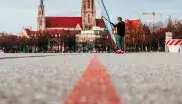 Kitesurfen auf der Theresienwiese