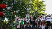 Blasmusik zum Auftakt des Aubinger Herbstfestes