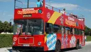 Roter Doppeldecker Bus der CitySightseeing Stadtrundfahrten