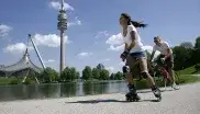 Bladerin im Olympiapark