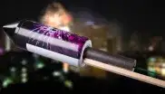 Rakete für Feuerwerk an Silvester