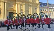 Schäfflertanz am Odeonsplatz 2019