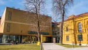Das Lenbachhaus im Kunstareal in der Maxvorstadt