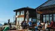 Hochries Gipfelhütte im Inntal