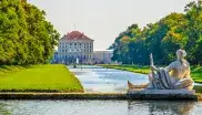 Schloss Nymphenburg im Frühling