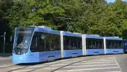 Eine Tram vom Typ Avenio in München