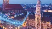 Neues Rathaus und Frauenkirche München