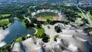 Olympiapark von oben