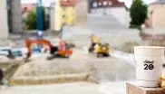 Die Baustelle am Schwabinger Elisabethplatz im Juli 2021