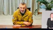 Vitali Klitschko, Bürgermeister von Kiew, zugeschaltet im Münchner Stadtrat