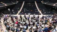 Akustikprobe in der Isarphilharmonie